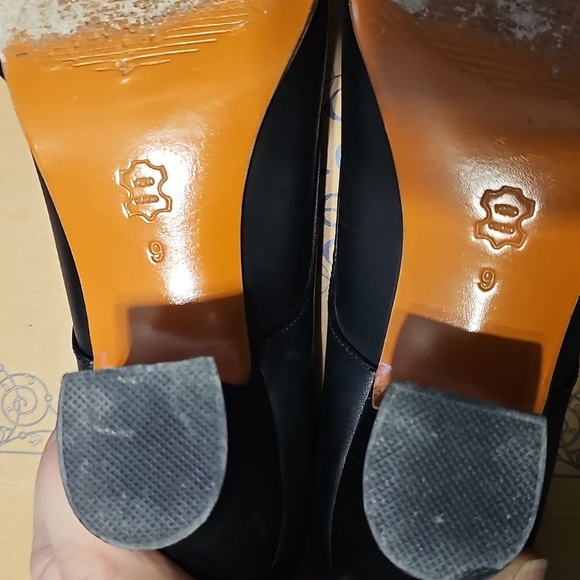 Leather American Duchess Gibson Girl Lace Keyhole Mary Jane 2.5 Edwardian Heel - Picture 9 of 17